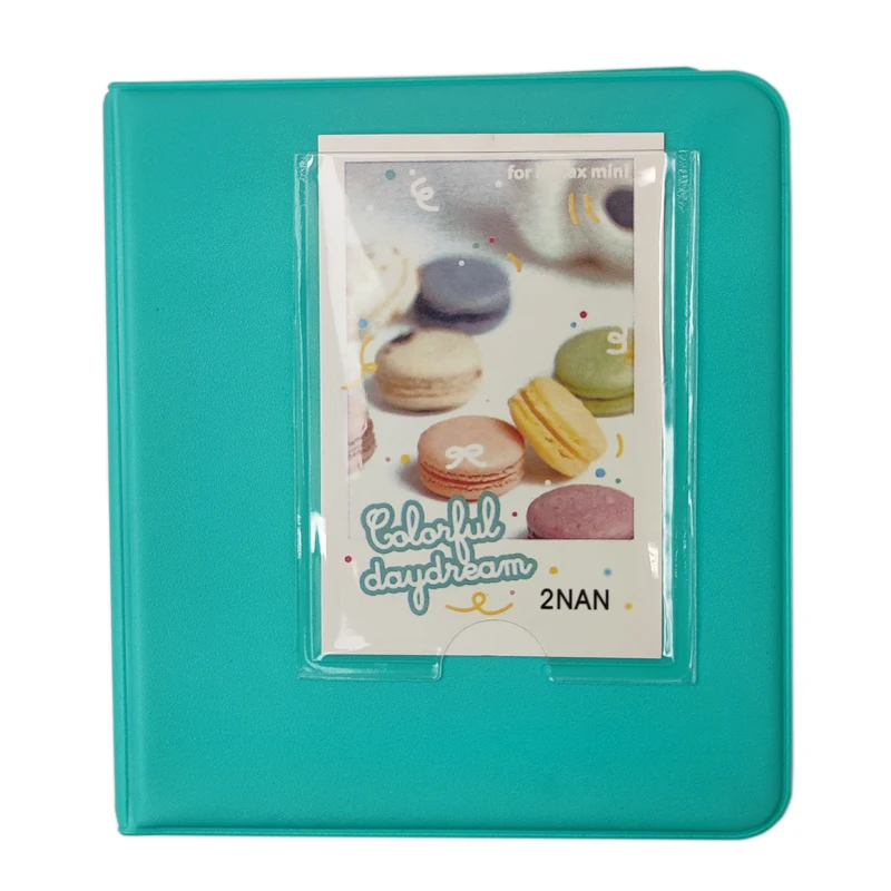 Wholesale High Quality Custom colorful PVC cover instax mini photo album