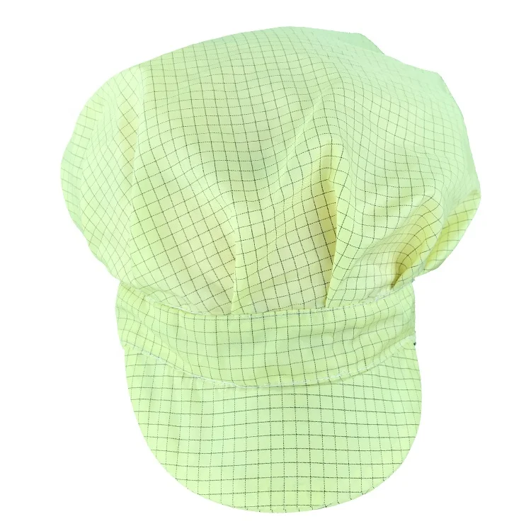 Worker Wear Customized ESD Cap Clean Room Hat Dust-free Anti-static Work Cap