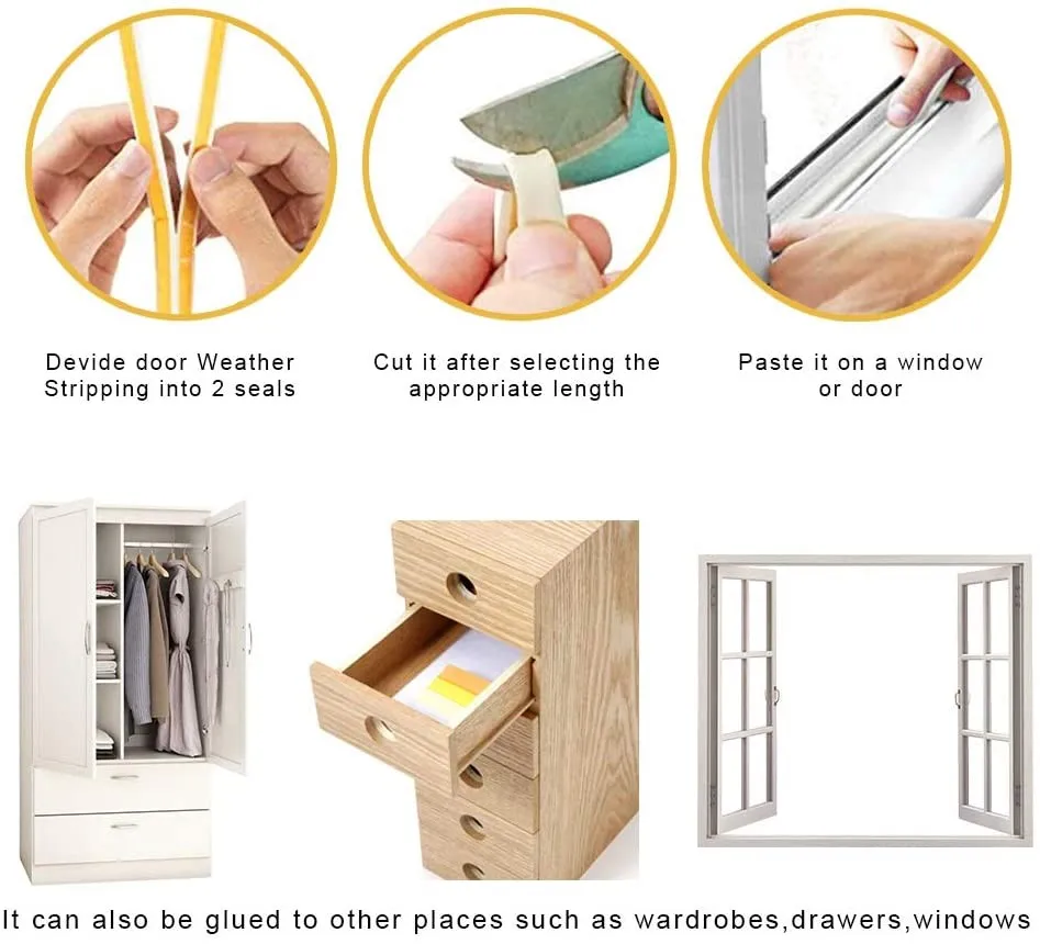 selfadhesive epdm door seal rubber weather weatherstrip for wood door and for window