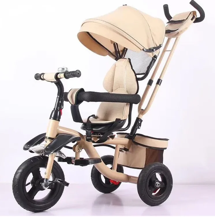 little girl baby kid children foldable folding 3 wheel cartoon bike tricycle quality trikes for 3years stroller with pedal