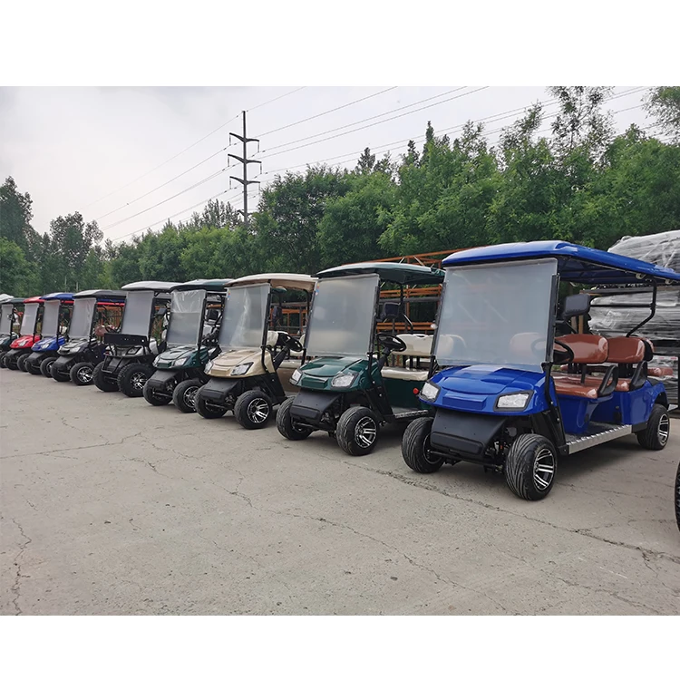 Hot Sale China Manufacture New Product Explosion Hunting 4+2 Seats Golf Buggy Electric Golf Cart