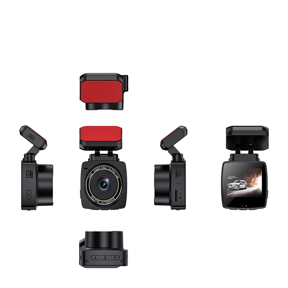 Wifi Gps Driving Recorder 4K Dash Cam Car Dash Cam 1080P Single Lens Dvr Mirror Car Camera 360 Degree Car Security Camera Dvr