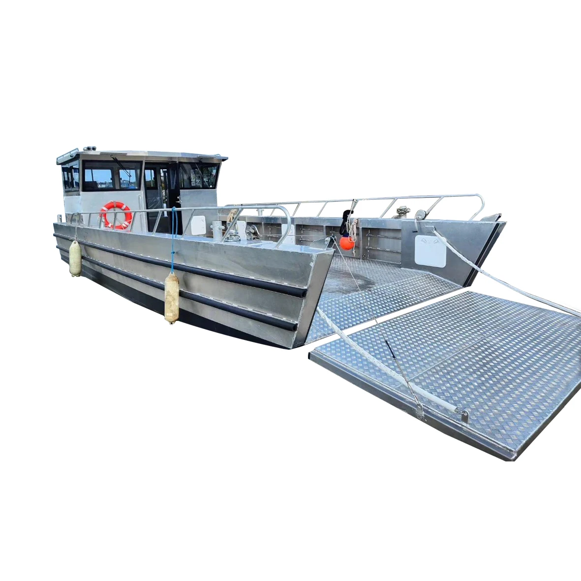 11m open sea barge aluminium work cargo boat landing craft for sale