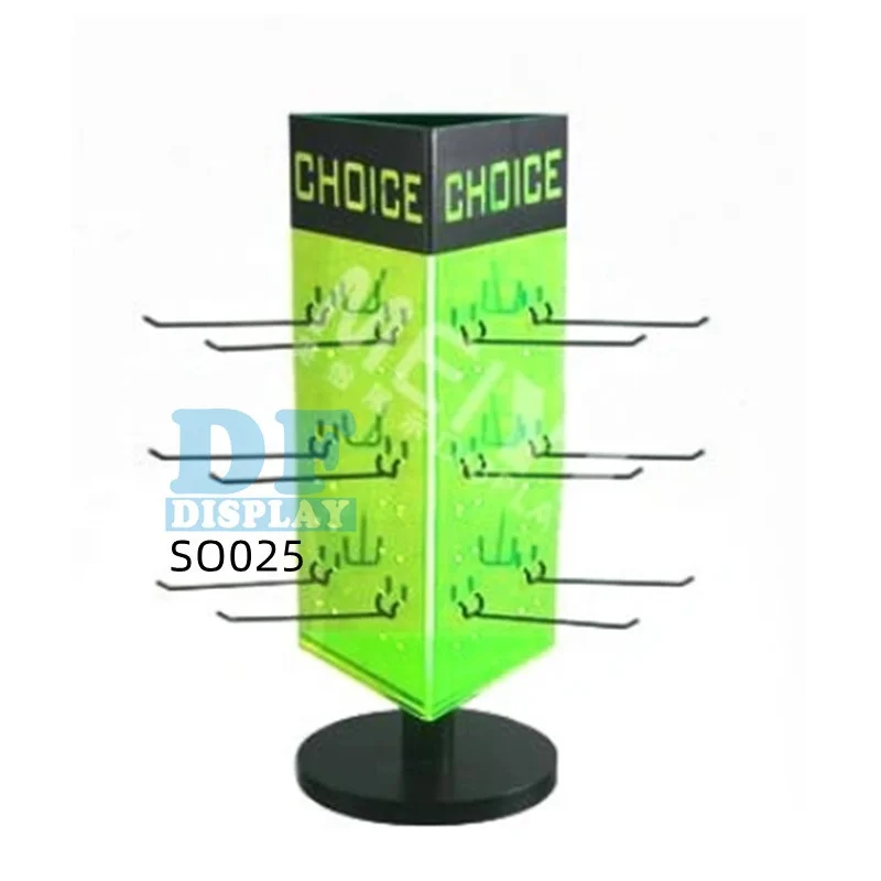 SO027Custom Fashionable  hot  retail sock  retail socks business Floor shelf/  acrylic pegboard  shelf