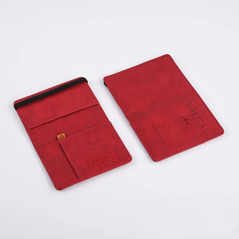 In stock wholesale phone card holder rfid passport holders for trip