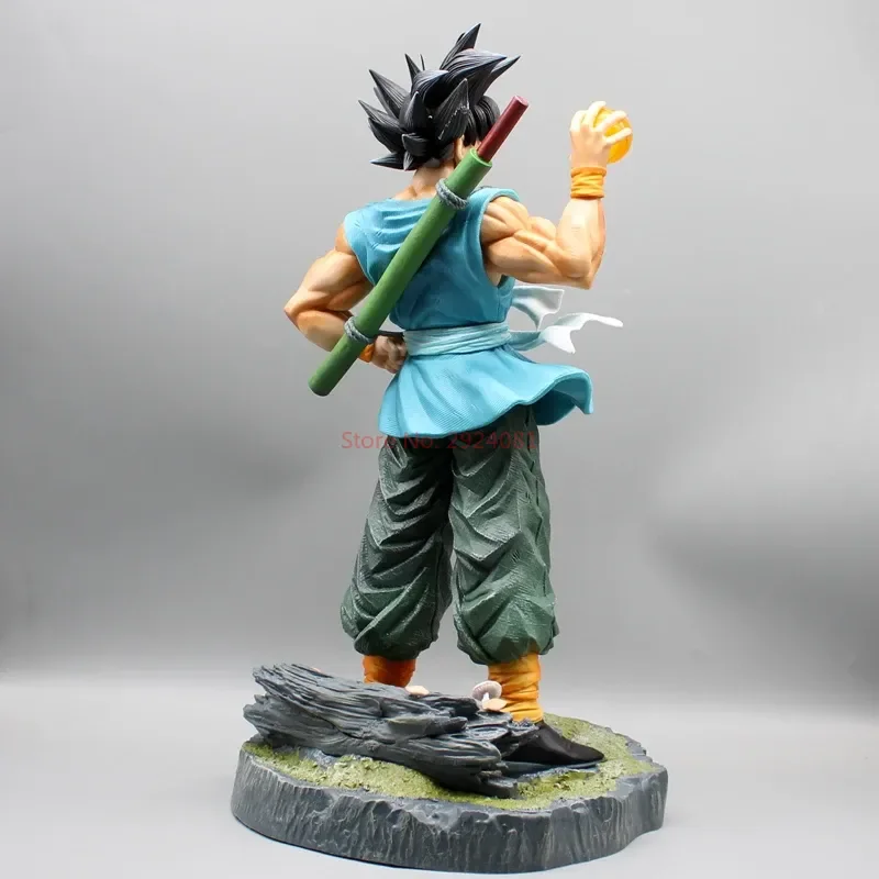 Драконы Z шарики Gk Du Son Goku Аниме Фигурка счастливый смех с 4 звездами хрустальные шары из ПВХ коллекционные модели куклы игрушки подарки для мальчиков