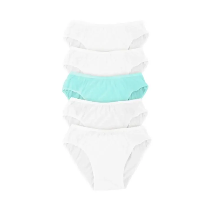 5pcs pack of Bmama Full Cotton Disposable Panties moderate coverage design comfortable to wear cotton panties