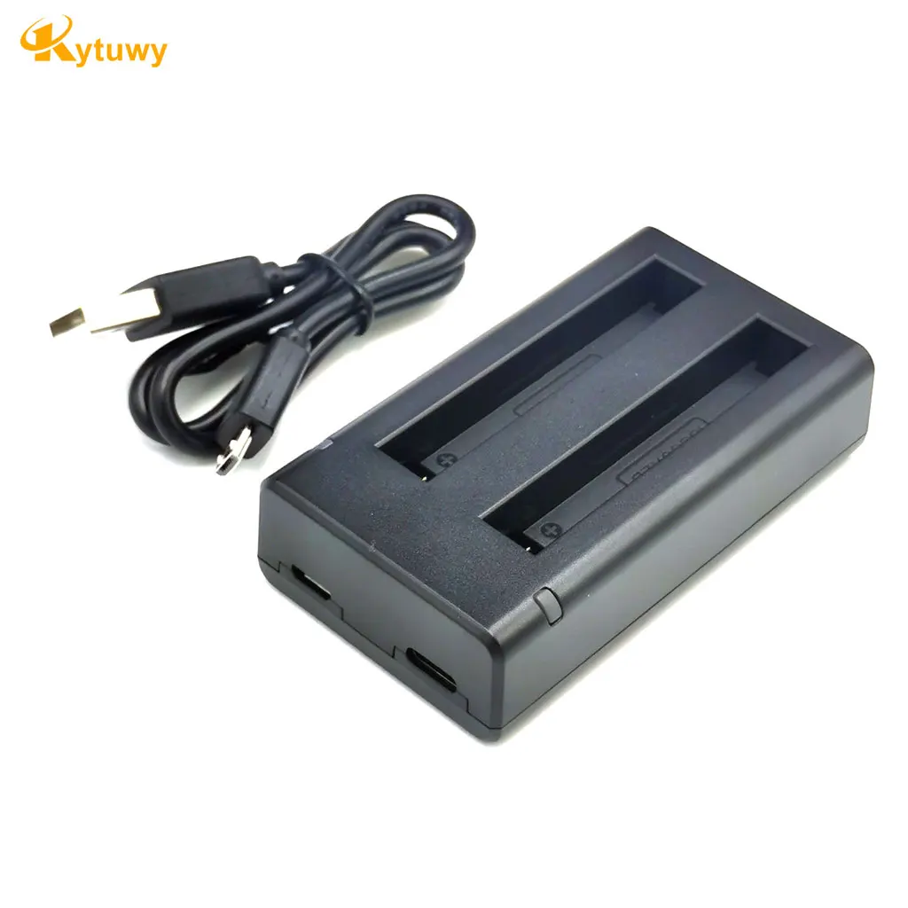 Hot Sales Panoramic Action Camera Dual Slots Usb Battery Charger Insta360 One X Action Camera Accessory