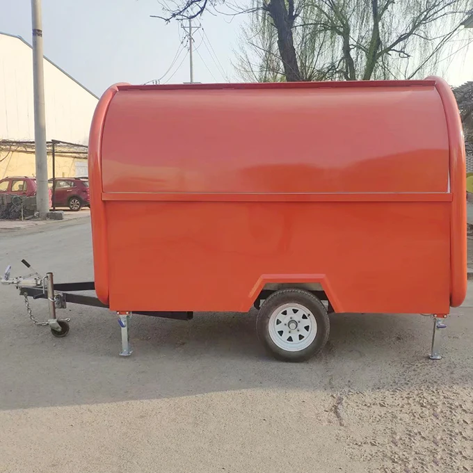 Top Quality Manufacturer Price Hot Dog Ice Cream Food Car Ice Cream Truck Mobile Fast Food Trailer for Sale