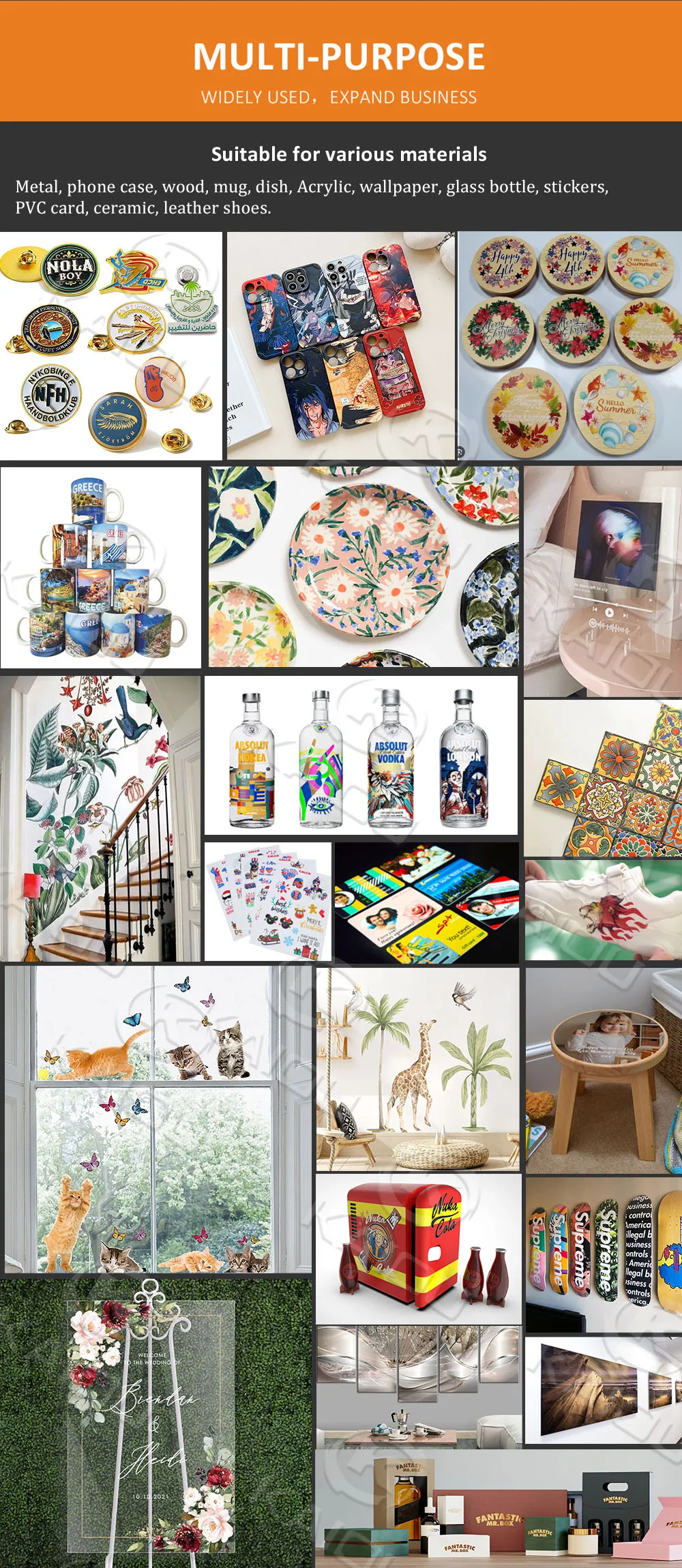 Wholesale Led UV Flatbed Printer UV DTF Printer For Souvenirs & Promotional Bottle Phone Case A3 UV Flatbed Printer