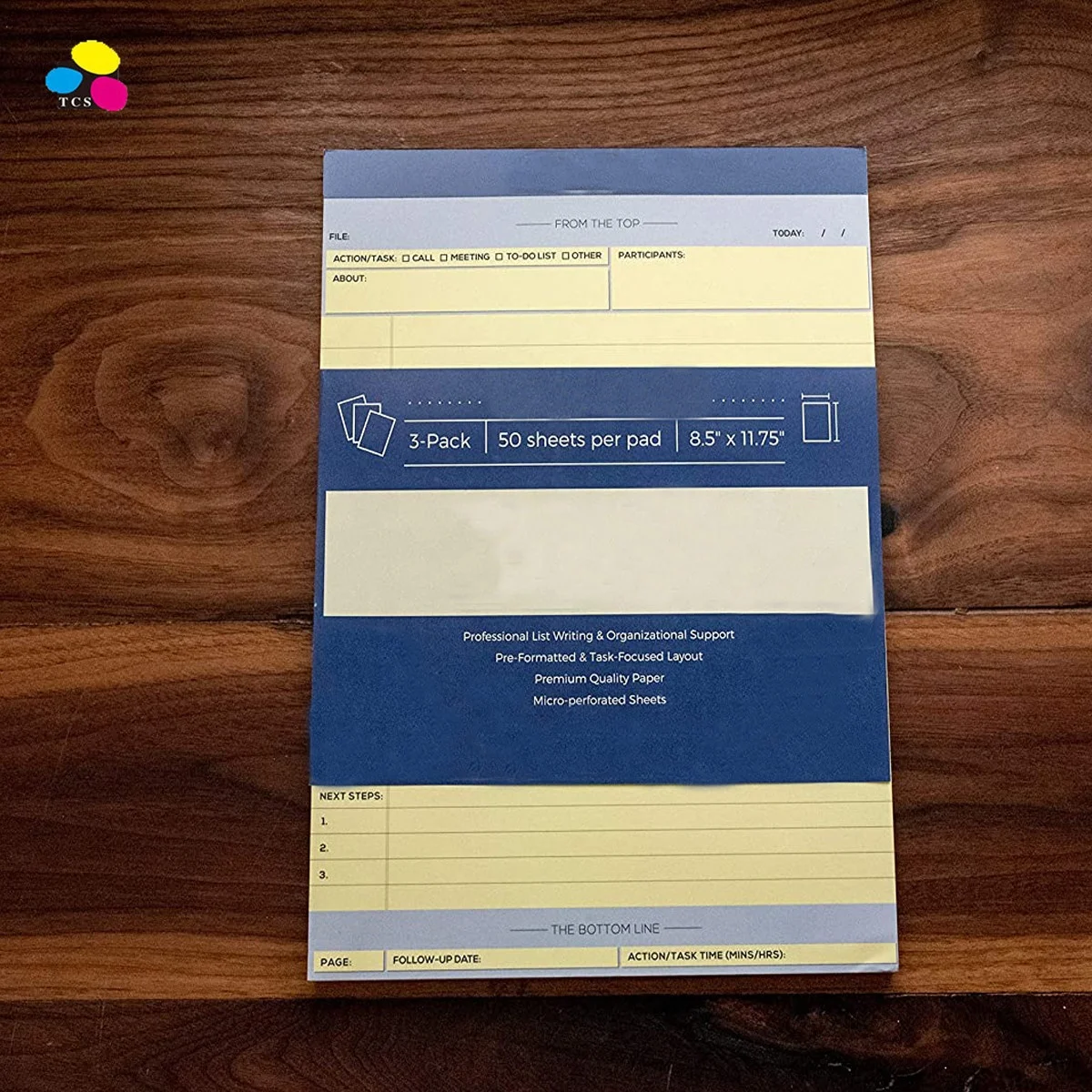 
 50 листов, бумага желтого и канарного цветов, 8-1/2x11-3/4  