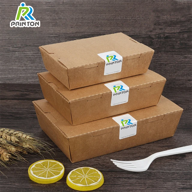 Disposable containers wholesale lunch boxes take away food storage