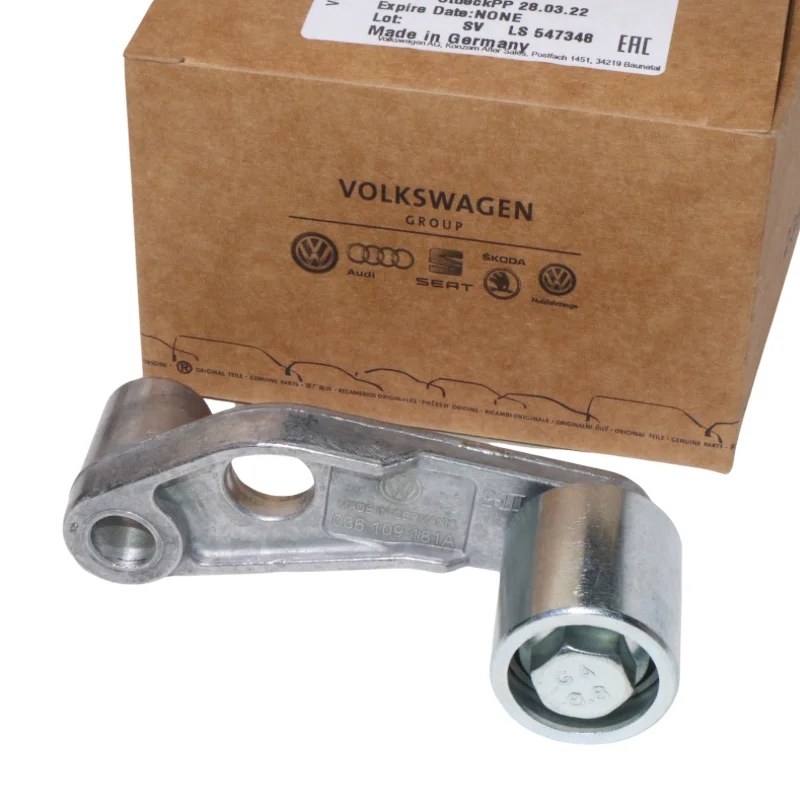 Factory High Quality drive 036109181A CarTiming Belt Tensioner Pulley Tensioner Pulley Assembly Auto Parts for vw POLO Bora Golf