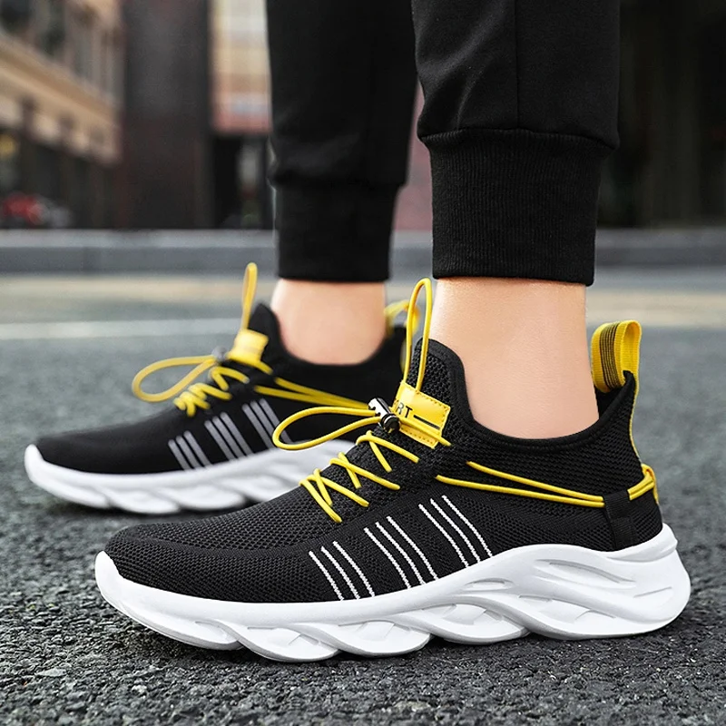
Casual Sneakers Breathable Mesh Athletic Walking Running Shoes cheap sneakers fashion trainer sneakers men shoes loafers 