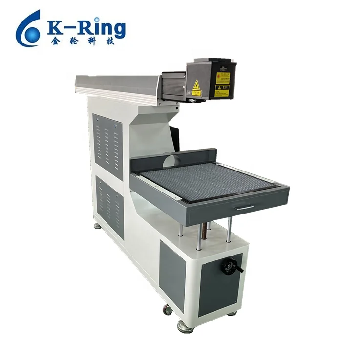 3D dynamic focus CO2 Laser engraving  machine jeans wood leather paper cards large format Laser marking cutting machine