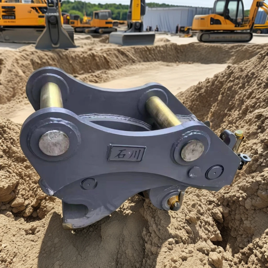 2 Ton Mini Excavator Hydraulic Quick Hitch Construction Industry Compatible Excavator Rotating Quick Coupler