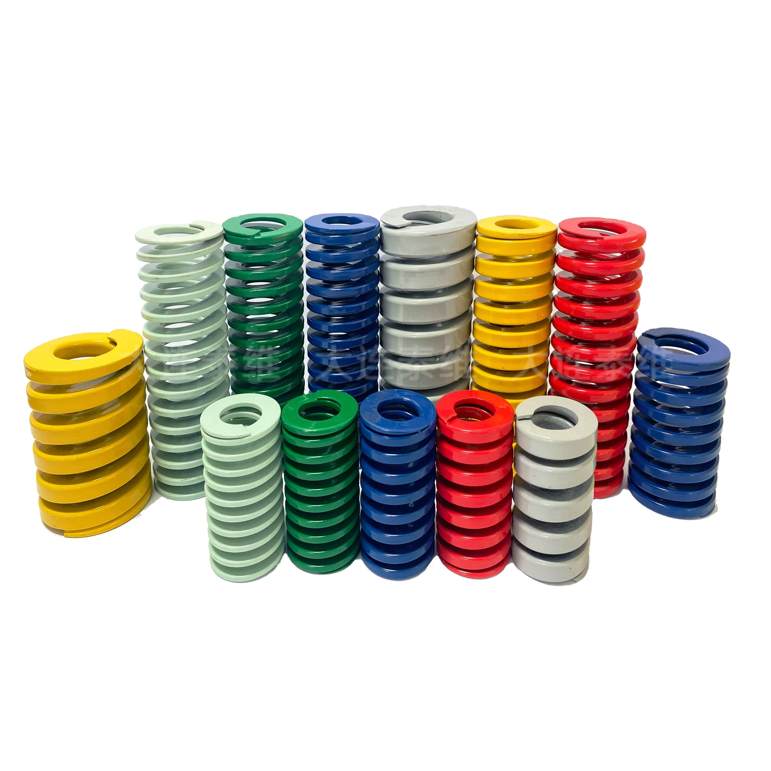 55CrSi Standard JIS Die Spring ISO10243 Red Yellow Blue Green Brown Mould Spring Die Spring For Industrial