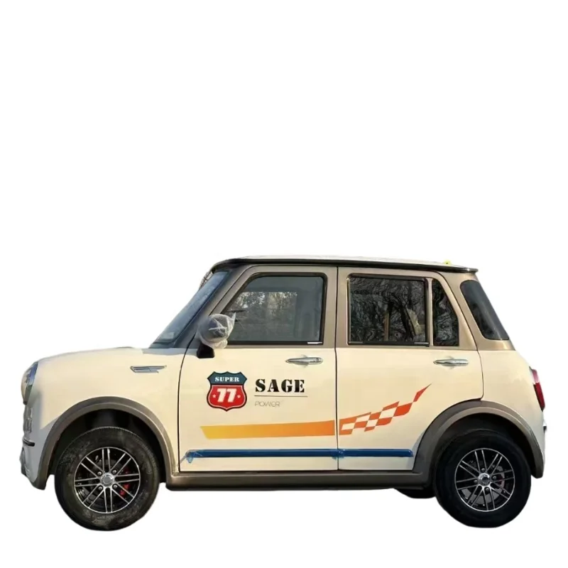 2024 Jiulong Mini Electric Car 4 Wheel Electric Mini Car Fashion Mini Four Wheel Electric Vehicle For Adults