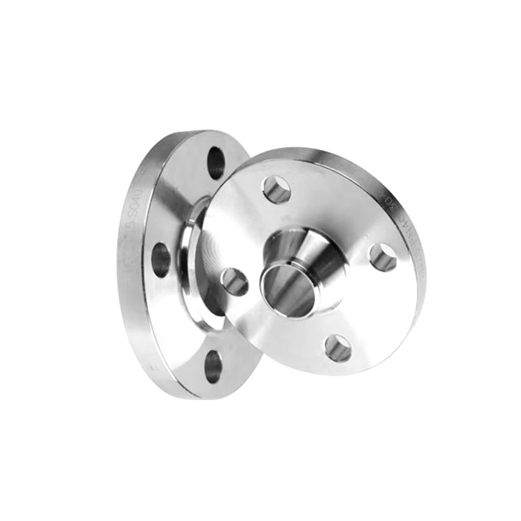 Factory 4 8 Holes Style Exhaust Socket Weld Neck Stainless Steel Flange