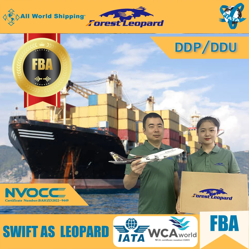 FBA DDP Freight Forwarder From China to Thailand Colombia by Sea Shipping Agent for India Freight Forwarder China to UK