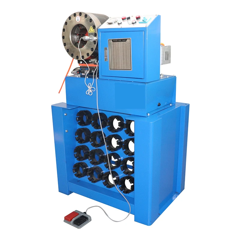 Factory Automatic Hose Pressing Machine Electric Excavator Finn Power Hose Crimper 2inch Hydraulic Pipe Crimping Machine DX68