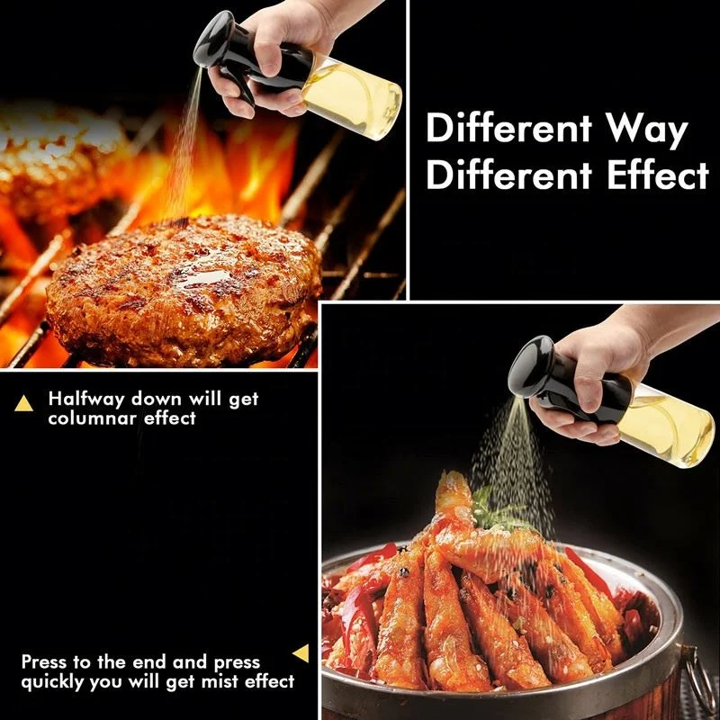 Hot Selling Oil Sprayer For Cooking Food Grade Plastic Dispenser Mister Bpa Free Spray Bottle Multipurpose
