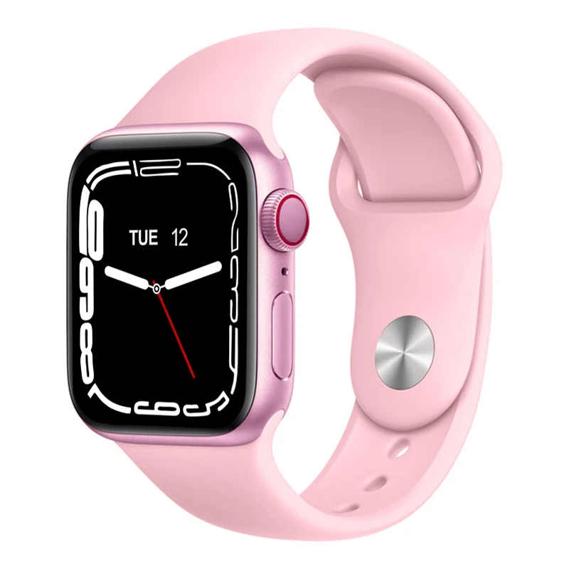 CT7 1.7inch Color Screen Smartwatch Sports Assistant NFC Bluetooth Call Magnetic Charger Heart Rate Monitor iOS  Smart Watch