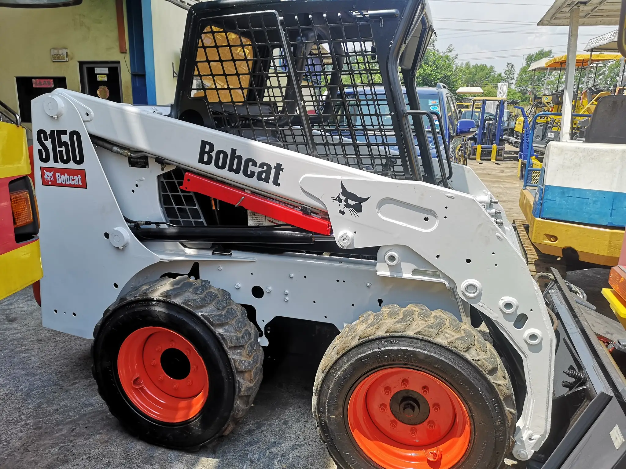 100% US  brand original BOBCAT S150 2.4ton  Used Skid Steer Loader multifunction