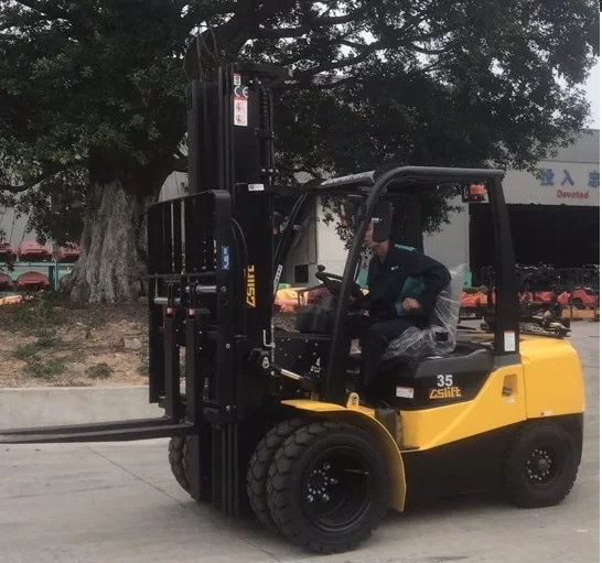 Euro 5 emission standard 3.5ton LPG forklift truck with CE