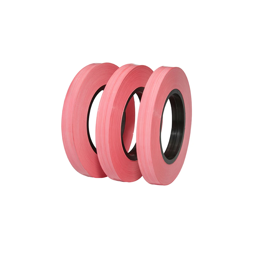 high density PTFE cable tape red color not sintered for mechanical energy transfer