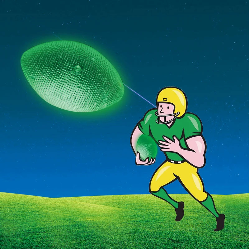 
factory wholesale glow stick football 5' patented unisex light up toy 