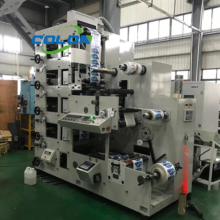 Paper Cup 4 Color Flexo Die Cutting Printer Slotter Die-cutter Stacker And Printing machine