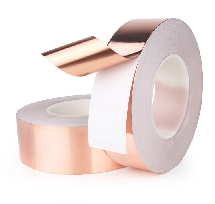 single or double conductive copper Conductive Shielding Tape copper foil strip tape