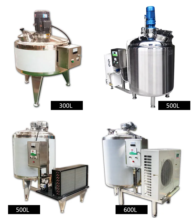 500L Dairy Farm Using Milk Cooling Tank/Milk Cooling Machine