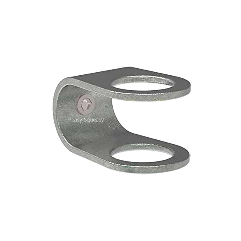 Malleable iron Pipe connector clamp galvanized 90 degree Clamp on Crossover