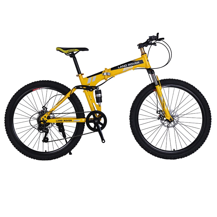 Manufacturers 26 inch 21 speed HIGH QUALITY full suspension frame aluminum Folding mountain bike bicycle