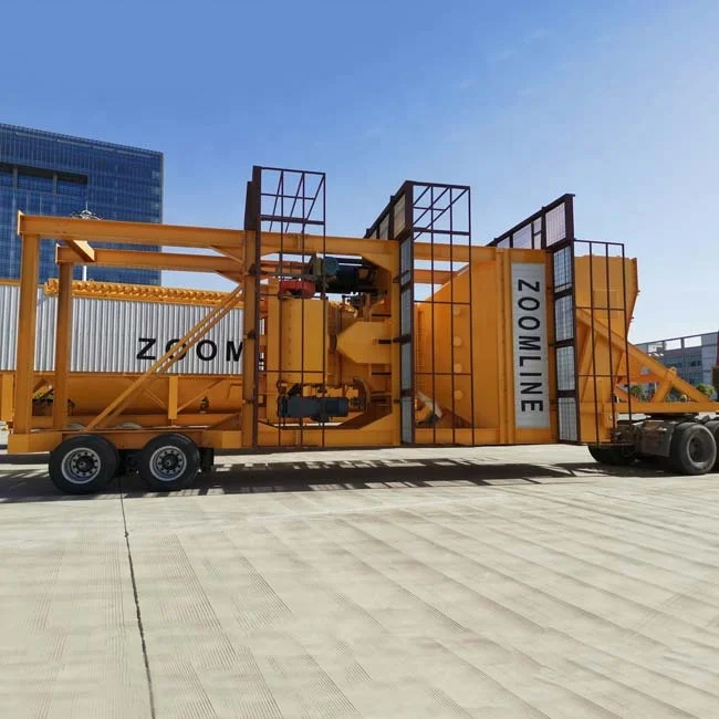 Portable Hot Mixed Asphalt Plant 120T/H For Sale