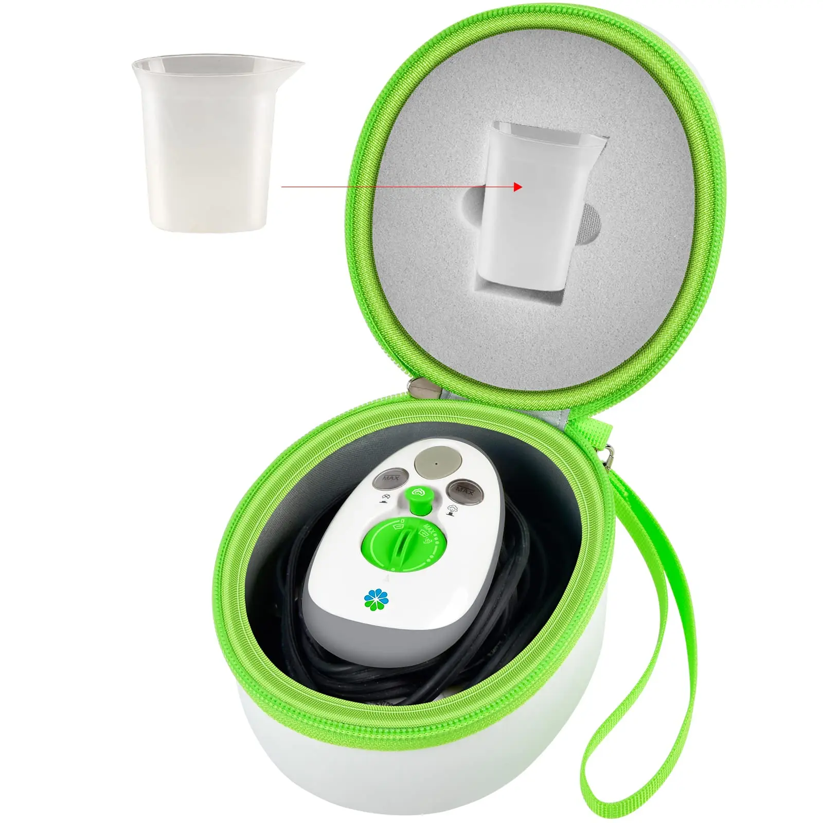 Mini Steam Iron Storage Case Compatible with Steamfast SF-717 SF-720 Mini Ironing Hard Case