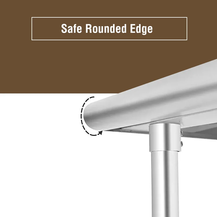 OEM Manufacture Supplier Of Garage Stainless Table Rotating Worktable