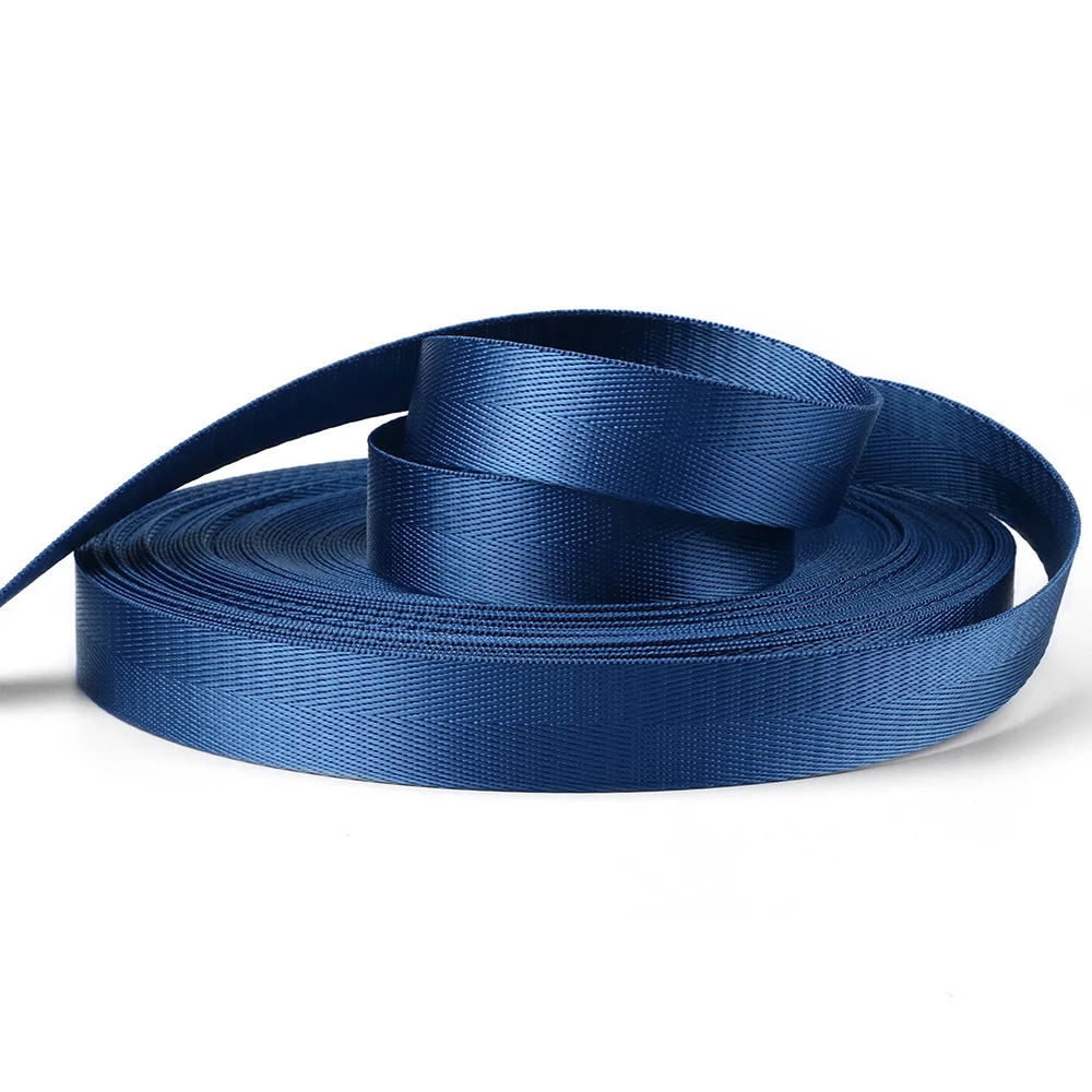 Custom herringbone woven nylon webbing strap belt webbing
