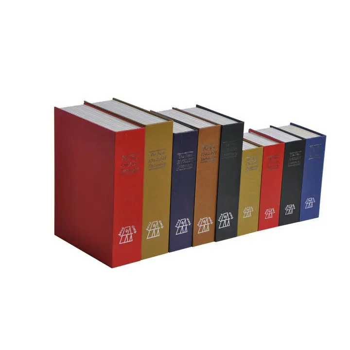 Новый английский словарь, чехол для книг, металлический безопасный Чехол для секретной книги, Сейф