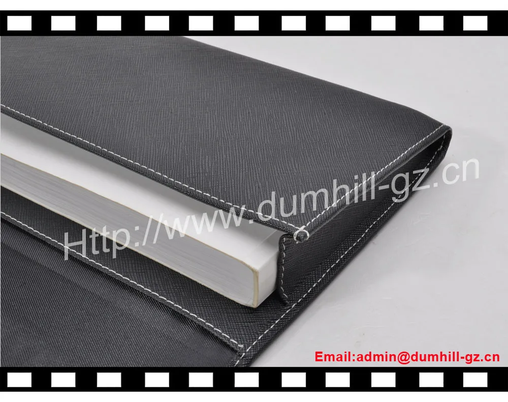 2024 New Custom Expand Leather Personal Organizer Notebook A5 Cover Travel File Holder Car service bookcase