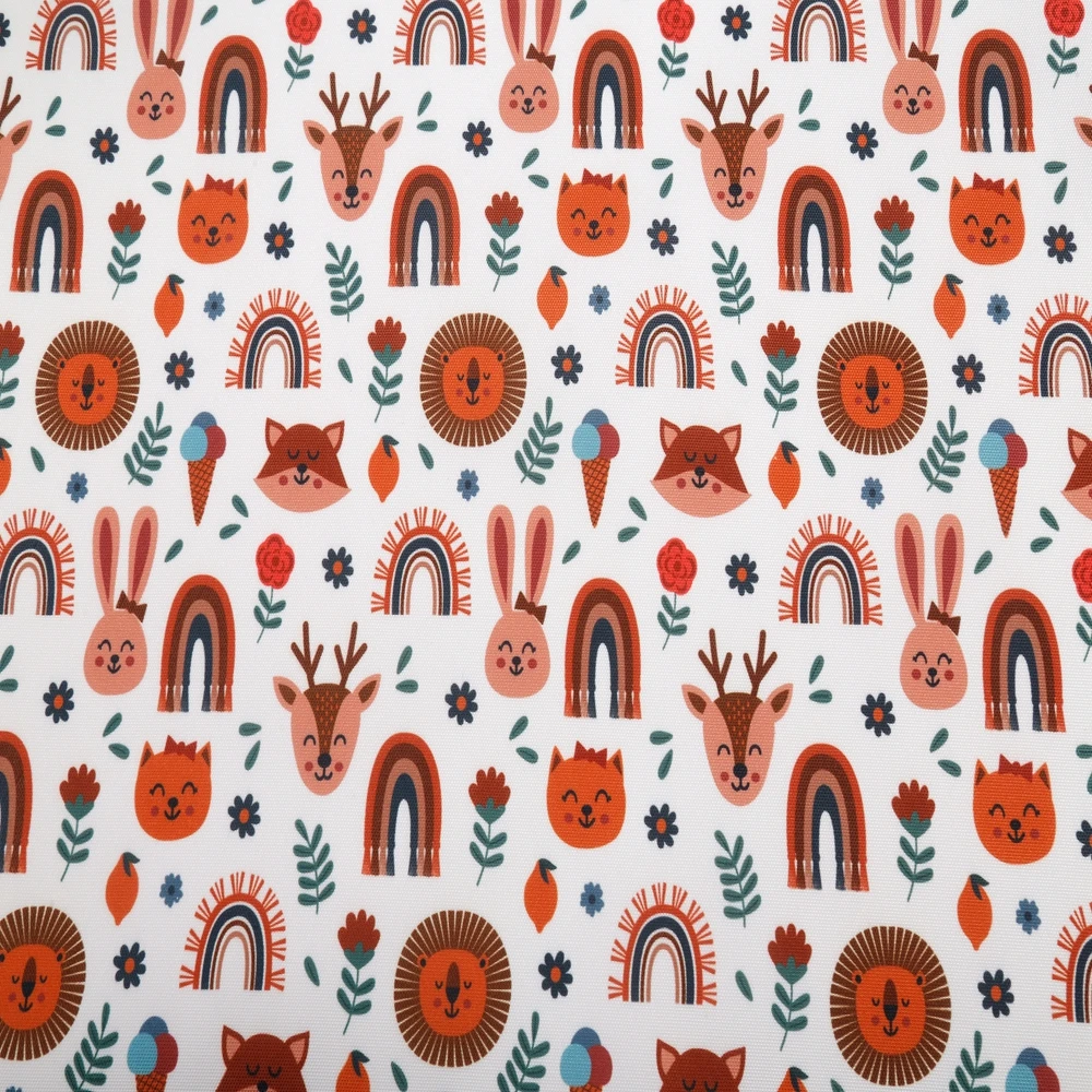 Manufacture new product custom digital printed waterproof 600d polyester oxford fabric with pvc coating for bag