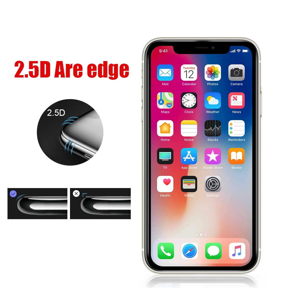 
Shinebright 9H Explosion Proof Screen Protector Tempered Glass for Cell Phone 