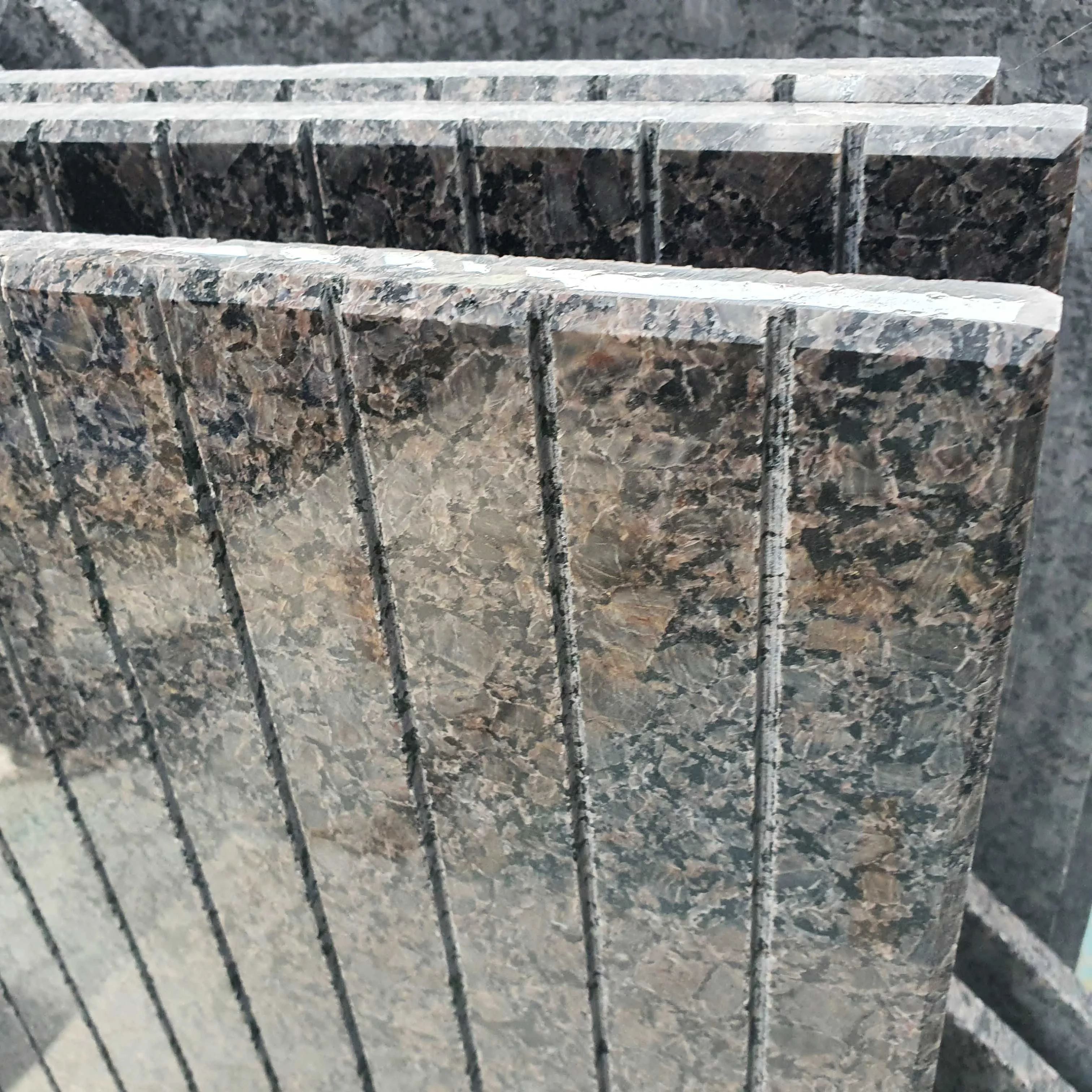 Natural Stone Customized Solid Surface Bathroom Rectangle Granite Shower Base Trays