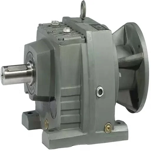 China Factory Supply Helical Gear Speed Reducer with AM connection plate