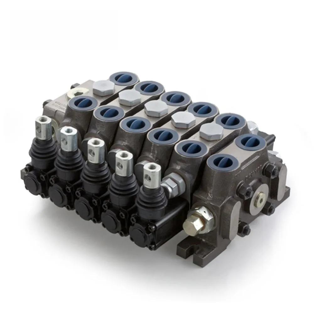 Cable Joystick Loader Control Valve Hydraulic Sectional Control Multiway Valve