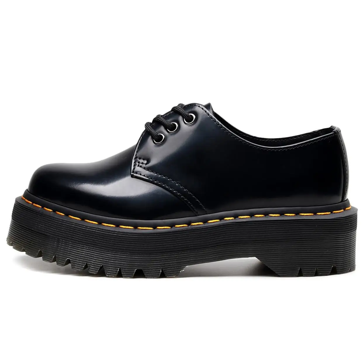 2025 New Fashion Trend Women Shoes Genuine Leather British Round Head Casual Thick Sole Short Boots for Women