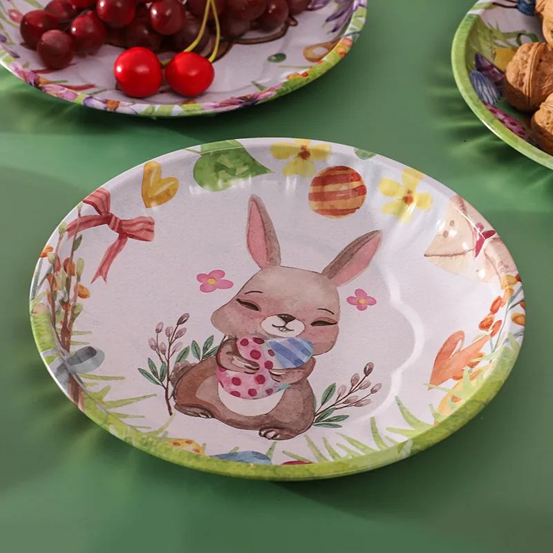 Tableware melamine plates manufacturers trade  Easter Plate with Easter egg.