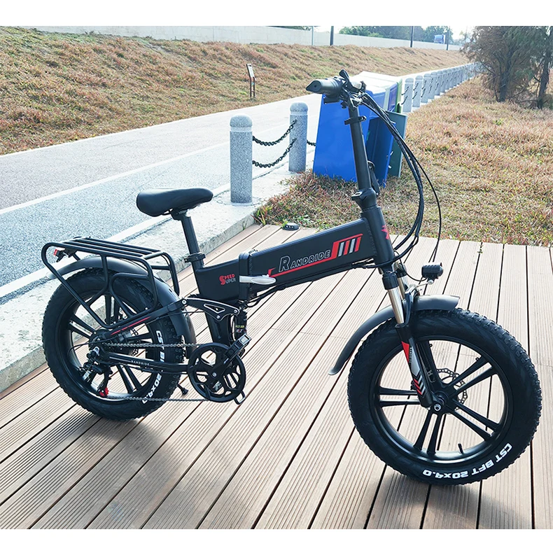 RANDRIDE velo electrique VAE Tout Training 20 x Gros Pneu 4 0 жирный 1000W et Batterie Amovible 48V 17Ah